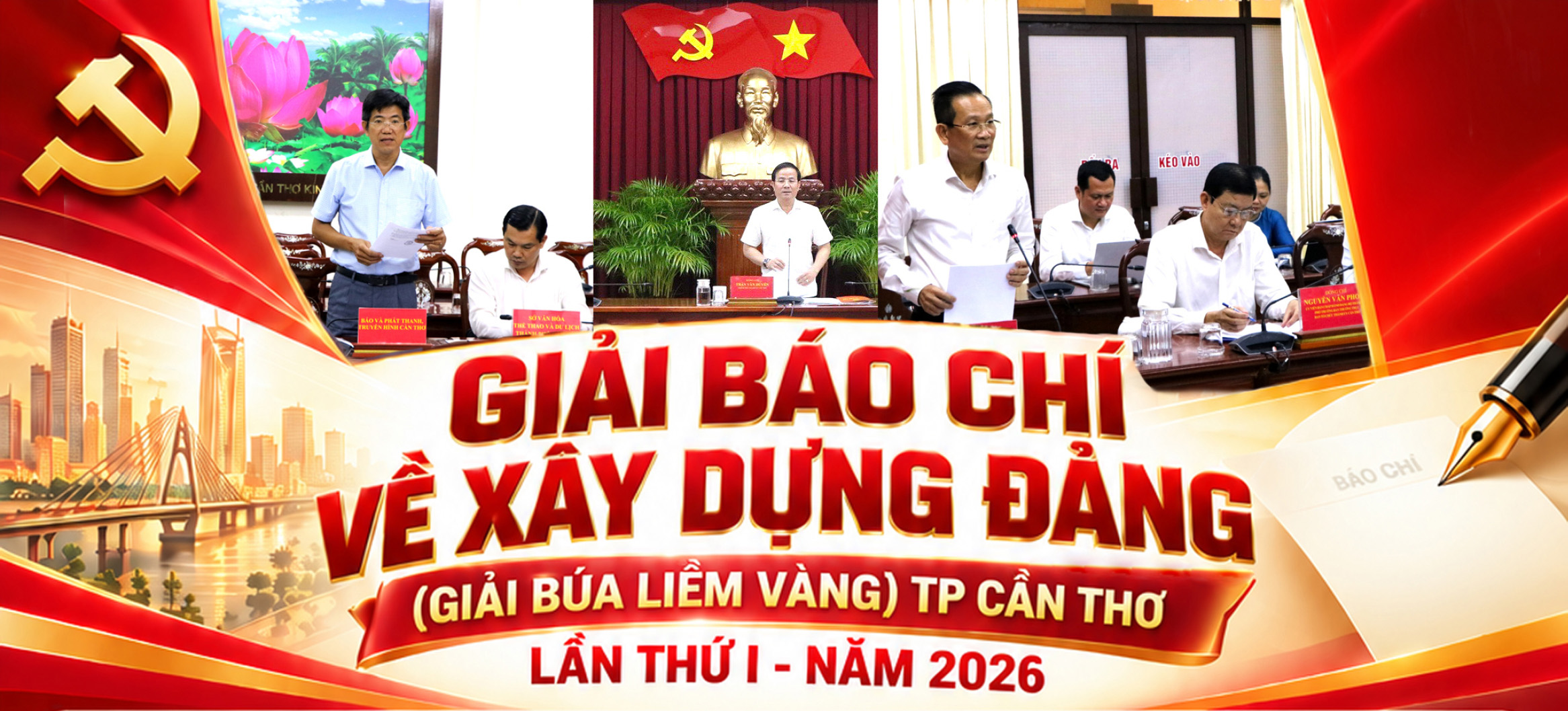 Triển khai Giải Búa liềm vàng thành phố Cần Thơ lần thứ I - năm 2026